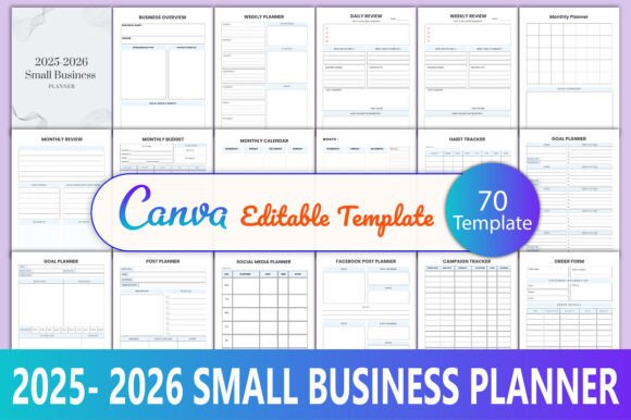 2025-2026 Small Business Planner: A Comprehensive Tool for Organized Growth