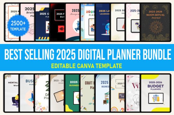 Best Selling 2025 Digital Planner Bundle: A Comprehensive Guide