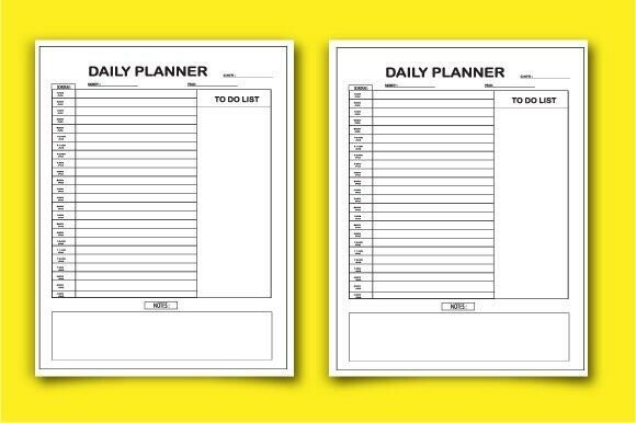 Daily Planner Low Content Book Design: A Modern Approach to Productivity and Creativity