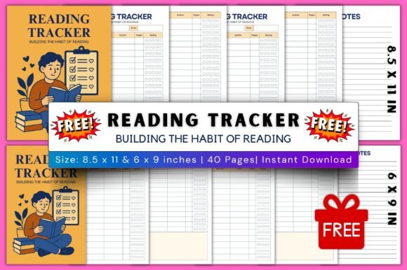 Reading Tracker – Canva Editable: Build a Consistent Reading Habit
